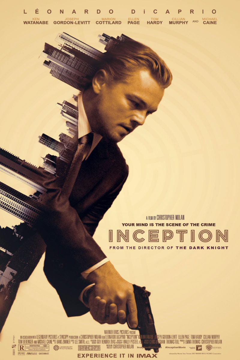 Inception Movie Poster 11 x17 Sci Fi Thriller Wall Art The Poster Inception Movie Poster 11 x17 Sci Fi Thriller Wall Art The Poster