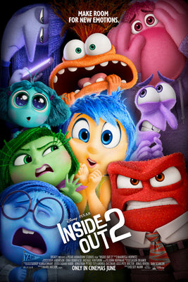 Inside Out 2 Movie Poster 27x40 The Poster Depot