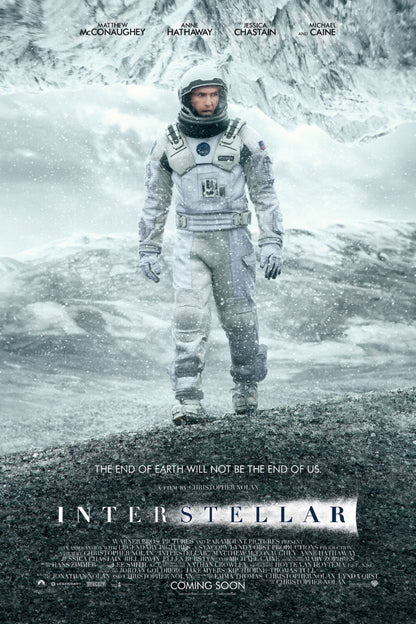 Interstellar Movie Poster 24"x36" – Sci-Fi Space Wall Art The Poster Depot