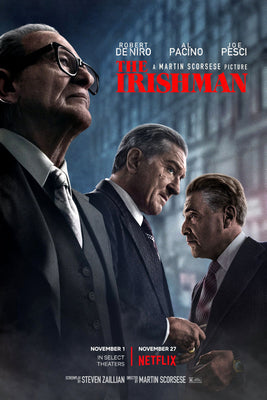 The Irishman Movie Poster 16"x24"