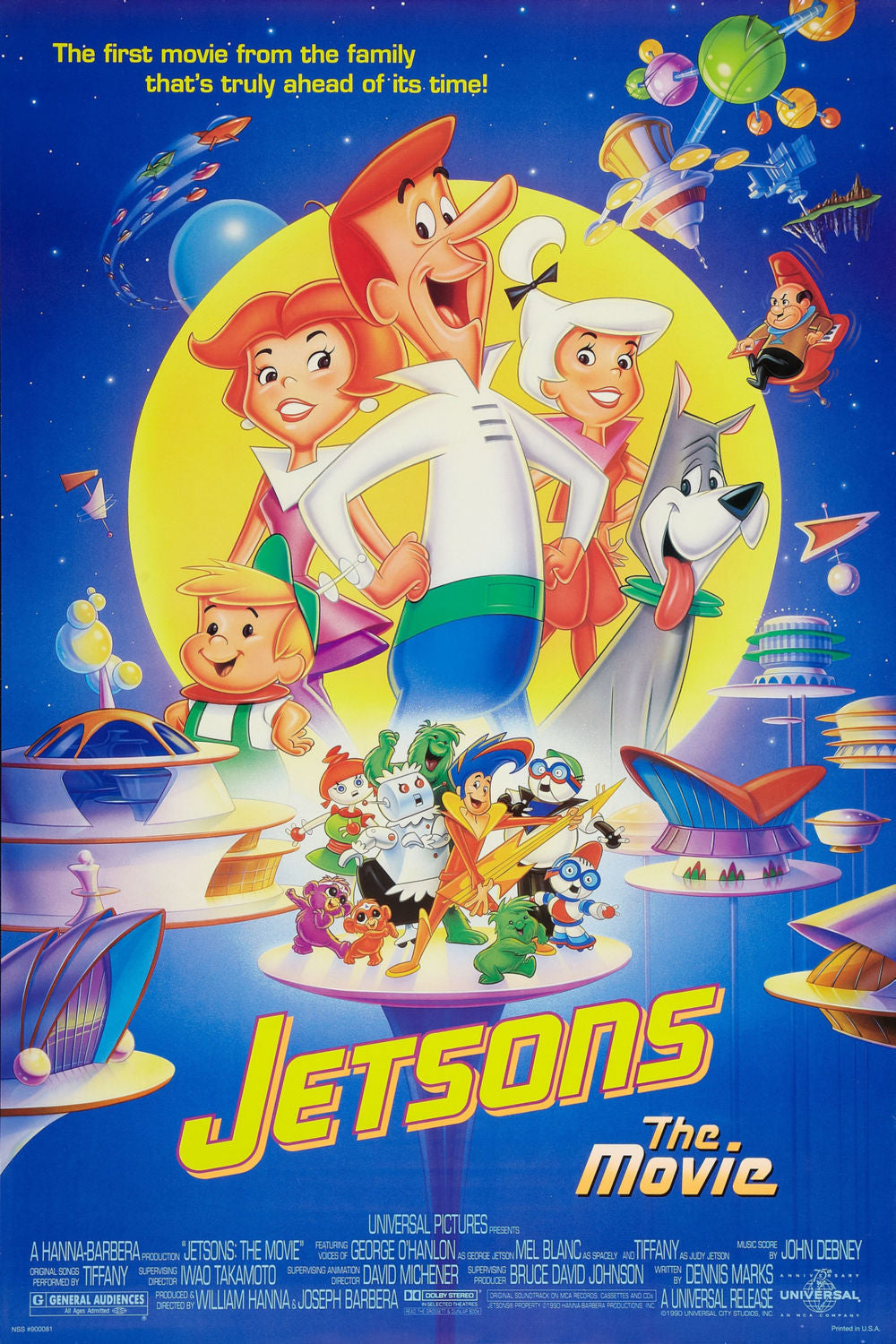 Jetsons: The Movie Poster 27x40 The Poster Depot