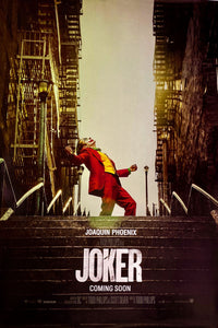 Joker Advance Movie poster Joaquin Phoenix for sale cheap United States USA