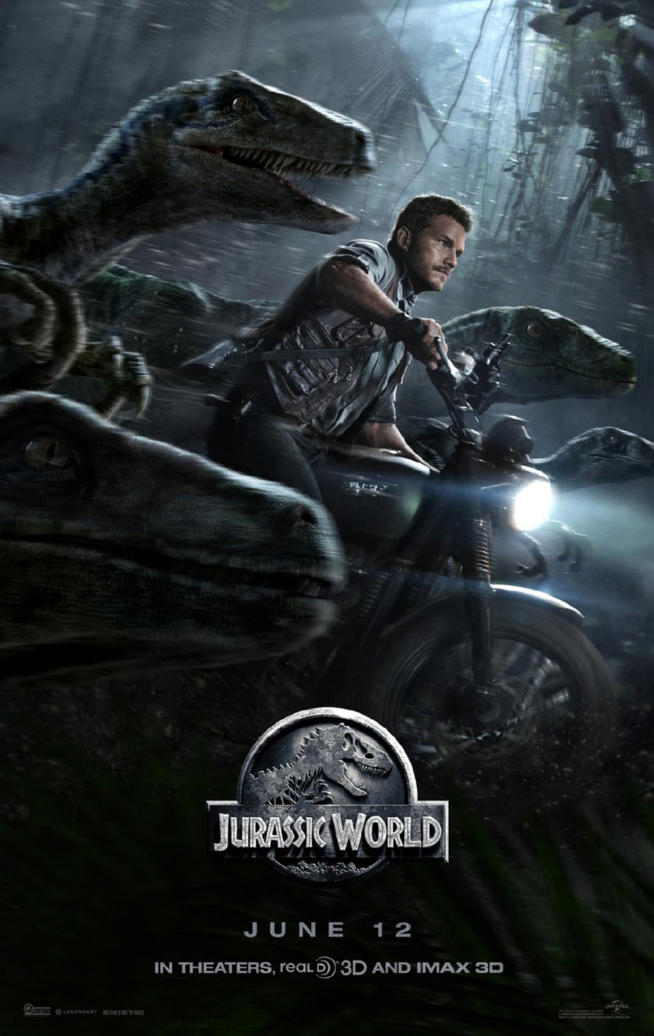 Jurassic World Poster 16x24 Inch Print Wall Art Decor The Poster Depot