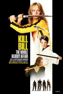 Kill Bill The Whole Bloody Affair Movie Poster - 24"x36" The Poster Depot