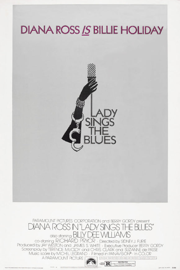 Lady Sings The Blues Movie Poster 27x40 on Sale