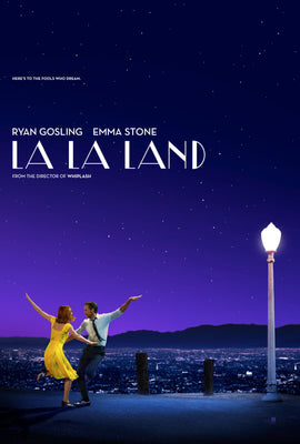 La La Land Movie Poster 24x36 Here's to the fools who dream