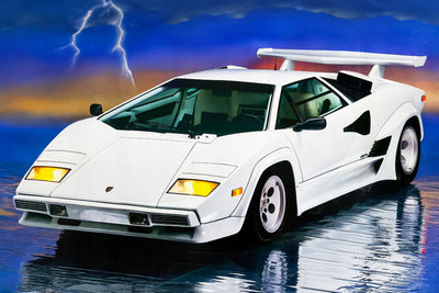 Lamborghini Countach  Poster 24x36 24"x36"