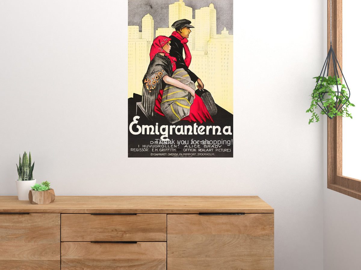 Land Of Hope Immigrants Emigranterna Movie Poster 
