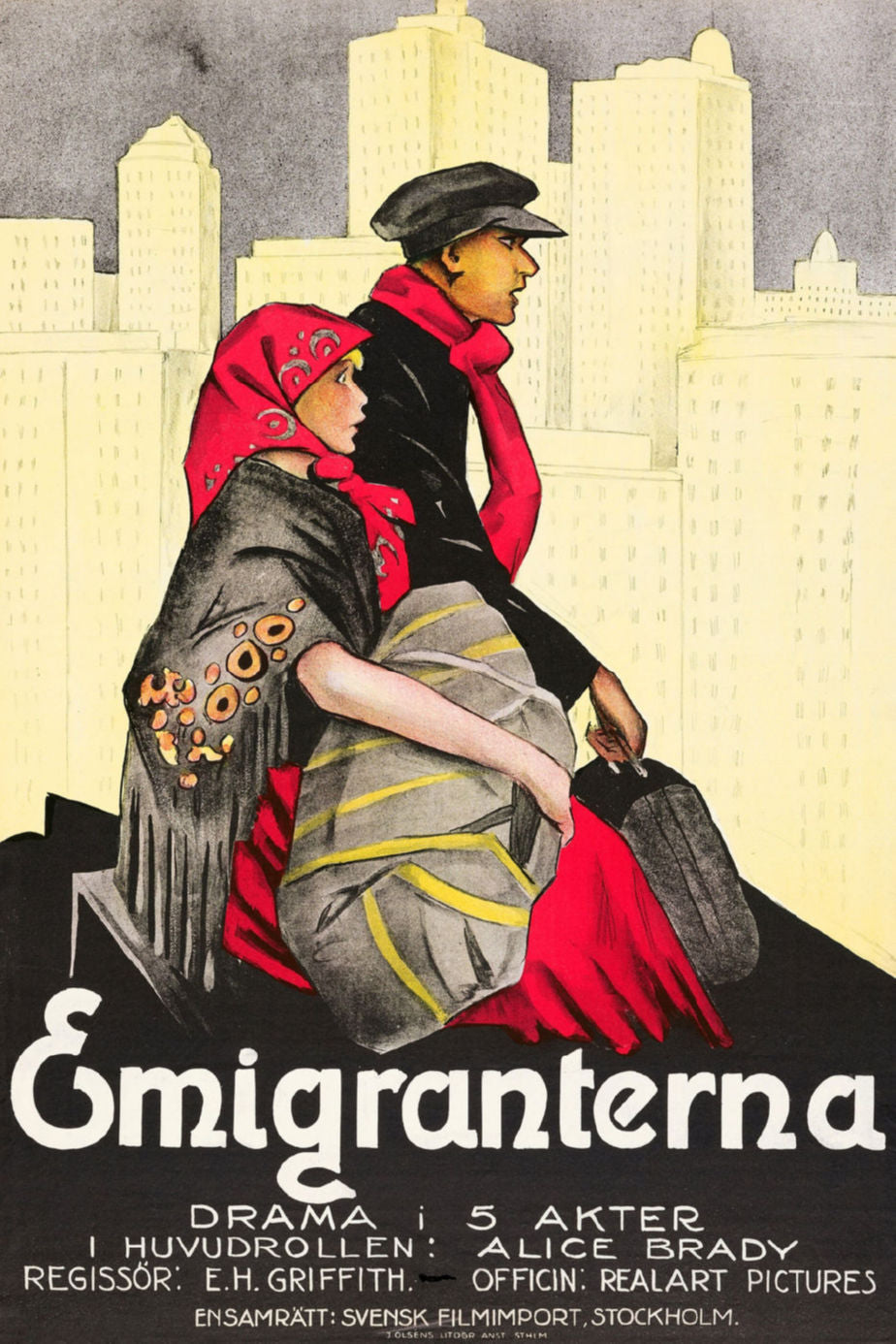 Land Of Hope Immigrants Emigranterna Movie Poster 16x24 | theposterdepot.com The Poster Depot