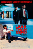 Less Than Zero Movie Poster 27x40 The Poster Depot