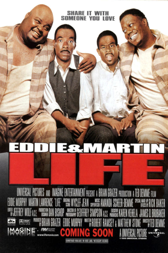 Life Movie Poster Eddie Murphy On Sale United States