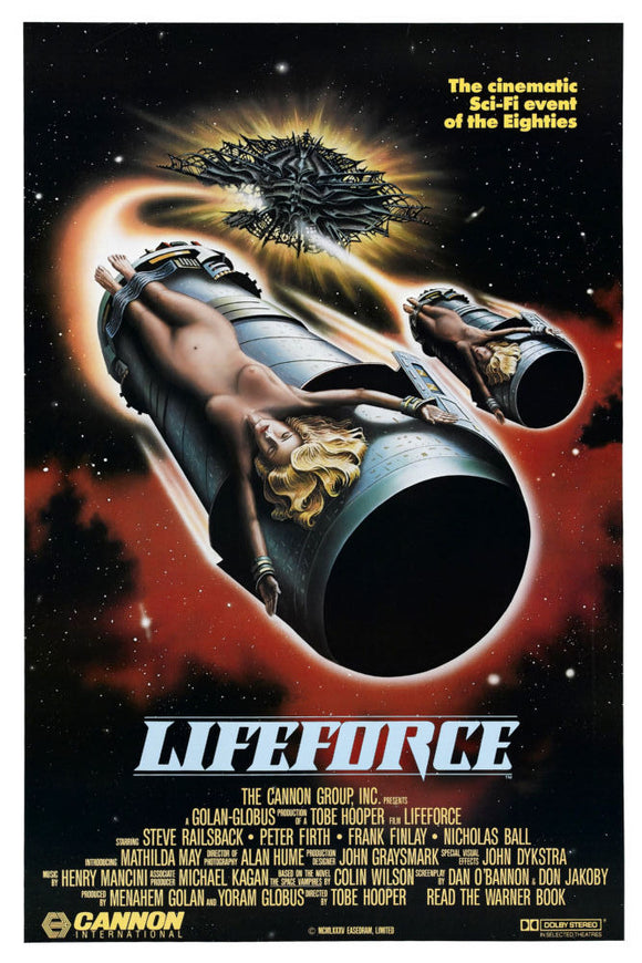 Lifeforce Movie poster - for sale cheap United States USA