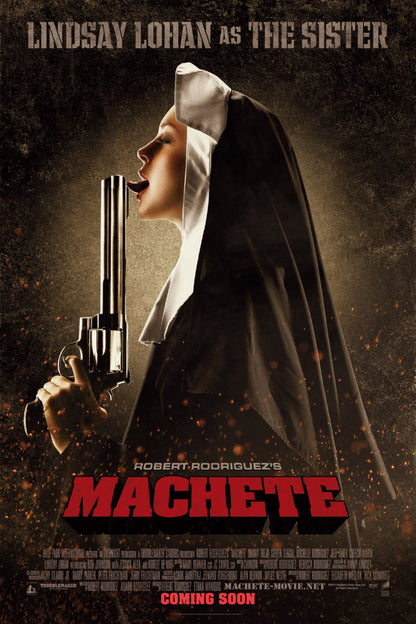 Machete Lohan movie Poster 27x40 – Grindhouse Action Wall Art The Poster Depot