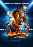 Madagascar 3 poster 27inx40in