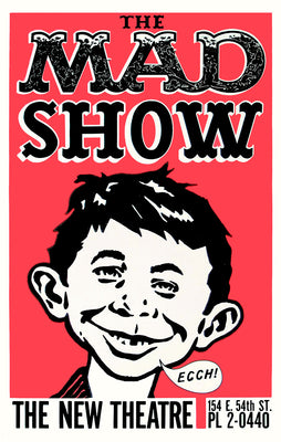 The Mad Show Poster Mad Magazine 14 inch x 22 inch Poster