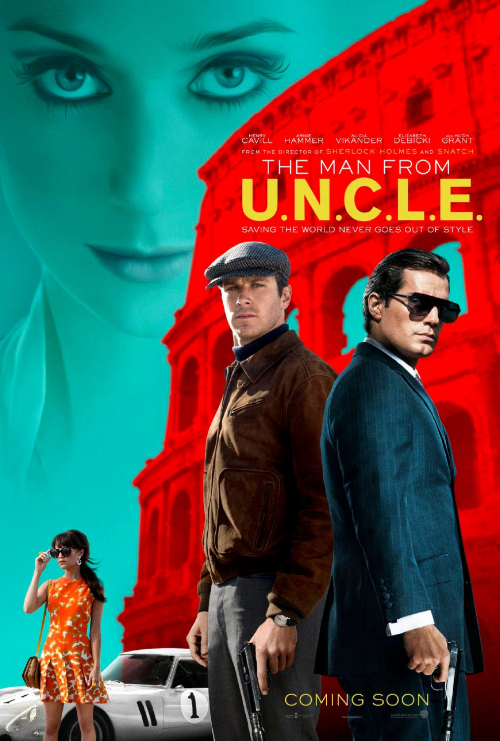 The Man from U.N.C.L.E. Poster 16x24 Inch Print Wall Art Decor The Poster Depot