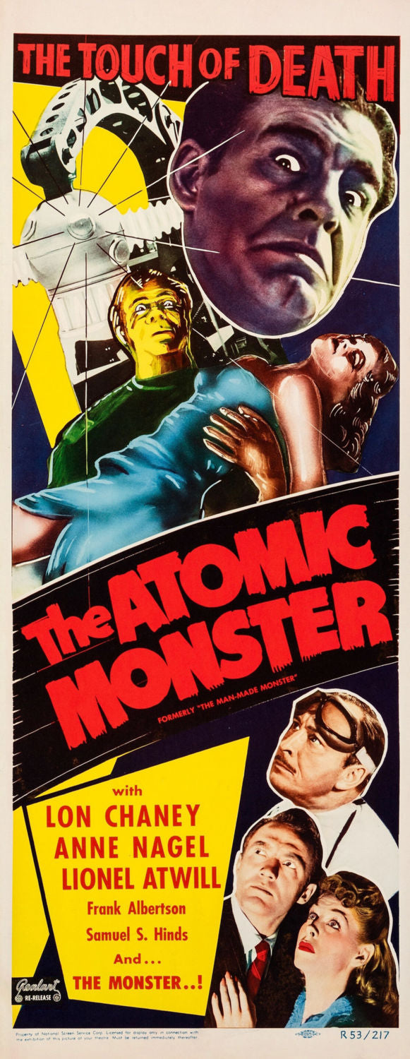 Man Made Monster Movie Poster 24"x36" The Poster Depot