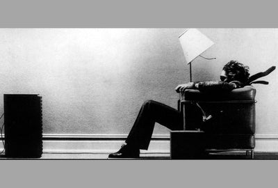 Maxell Blown Away Speaker Ad Poster Metal Print 12"x16" The Poster Depot