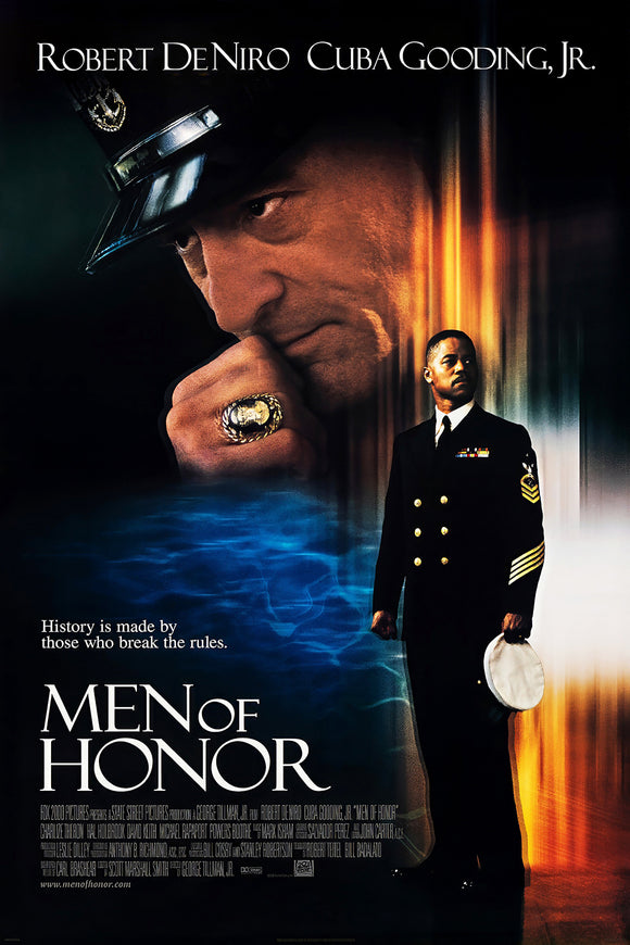 Men of Honor Movie Poster tin sign Wall Art