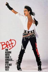 【非売品】Michael Jackson BAD ポスター Michael Jackson Poster 24x36 – Musical Legacy Wall Art | The