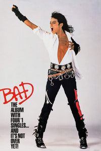 【非売品】Michael Jackson BAD ポスター Michael Jackson Poster 11x17 – Musical Legacy Wall Art | The