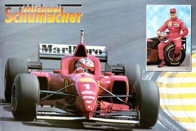 Michael Schumacher Poster 27x40 27"x40" #5012402 F1 Ferrari The Poster Depot