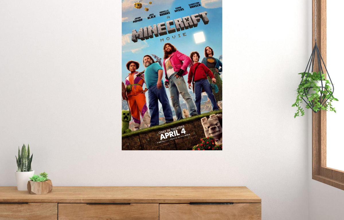 Minecraft Movie Movie Poster 16x24 16"x24" | The Poster Depot The Poster Depot