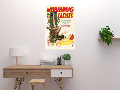 Misbehaving Ladies Poster 27x40 The Poster Depot