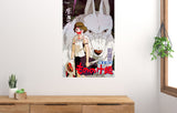 Mononoke Hime  Movie Poster 11in x 17in