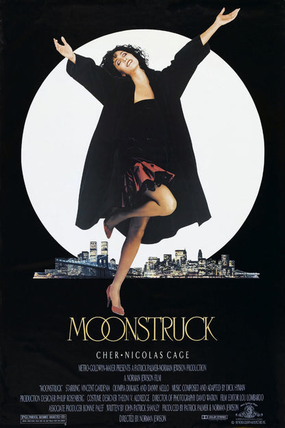 Moonstruck Movie Poster 27x40 The Poster Depot