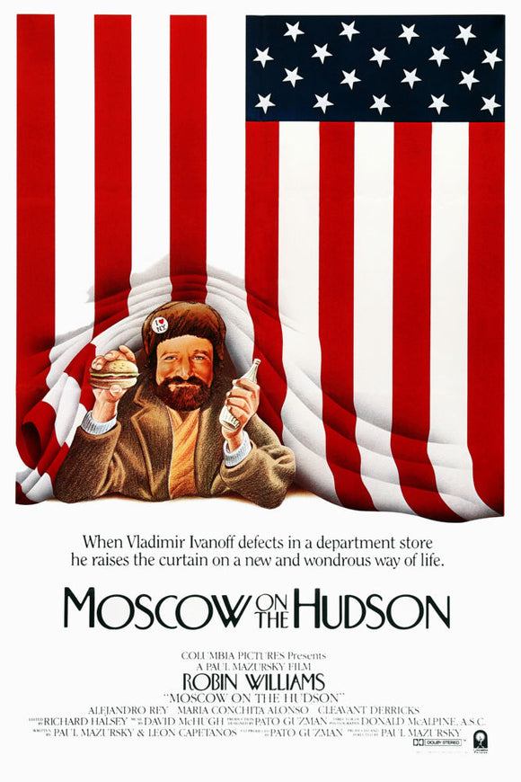 Moscow On The Hudson Movie Poster 24x36 for sale United States USA