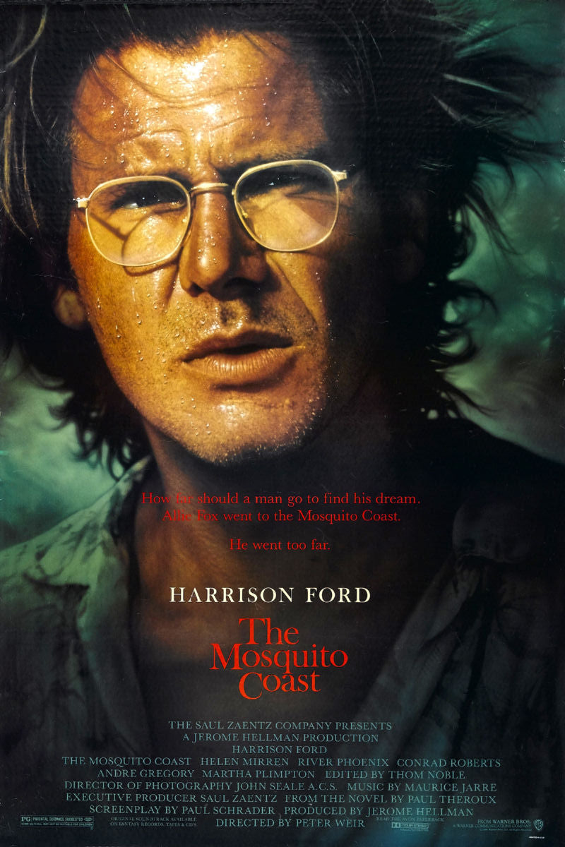 The Mosquito Coast Movie Poster 11"x17" River Phoenix