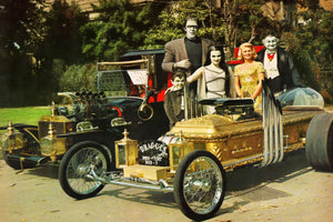 The Munsters Cars Family Dragula Coach Poster