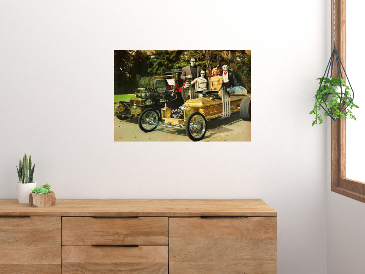 The Munsters Cars Family Dragula Coach Poster 27x40 27inx40in The Poster Depot