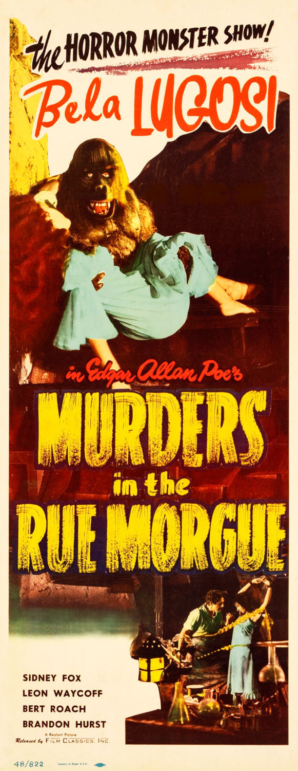 Murders in the Rue Morgue Poster 16"x24" The Poster Depot