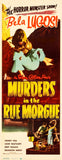 Murders in the Rue Morgue Poster 27x40 The Poster Depot