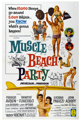 Muscle Beach Party Movie Poster 27in x 40in