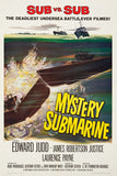 Mystery Submarine Poster 11"x17" The Poster Depot