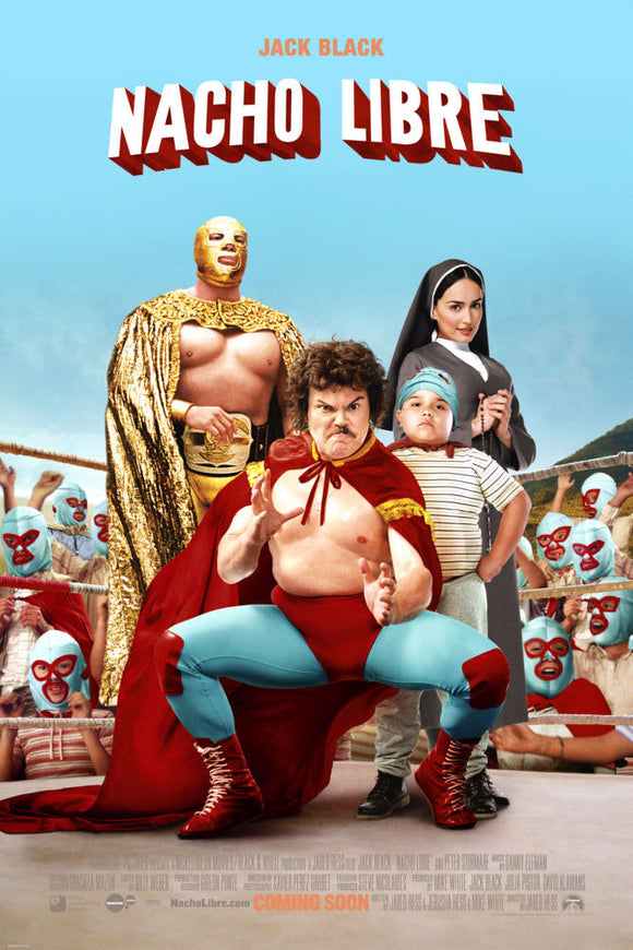 Nacho Libre Movie poster - for sale cheap United States USA