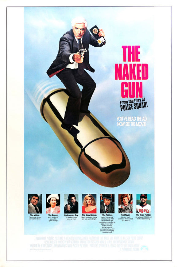 The Naked Gun Movie poster - for sale cheap United States USA
