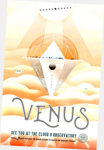 Nasa Travel poster Art poster Venus for sale cheap United States USA