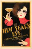 New Years Eve  Movie Poster 11in x 17in 1929 Art Deco Poster