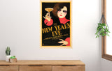 New Years Eve Movie Poster 27x40 27"x40" 1929 Art Deco Poster The Poster Depot