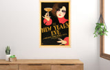 New Years Eve Movie Poster 24x36 24"x36" 1929 Art Deco Poster