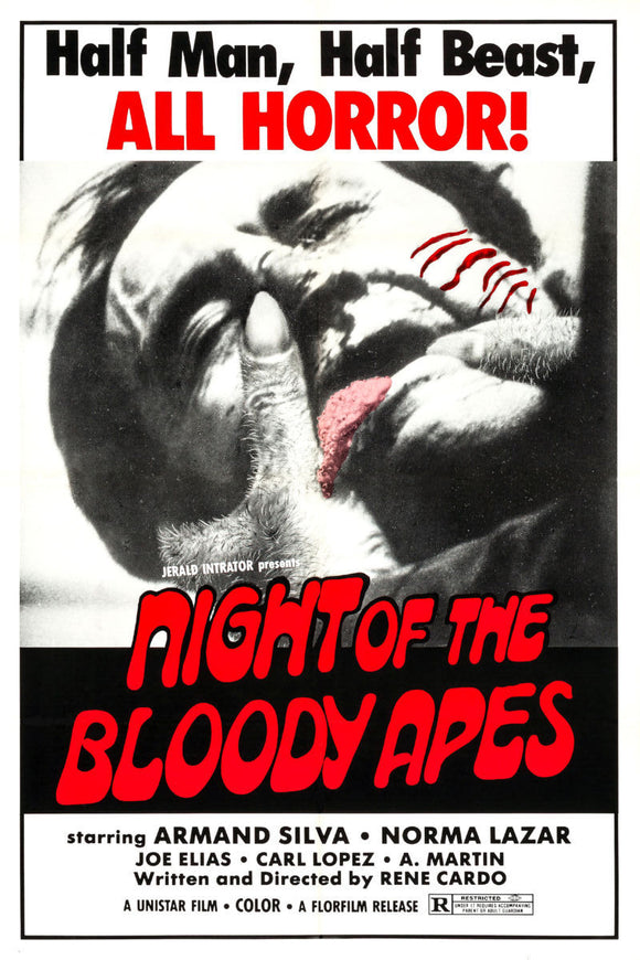 Night of the Bloody Apes Movie poster for sale cheap United States USA