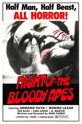 Night of the Bloody Apes Movie Poster 27"x40" The Poster Depot