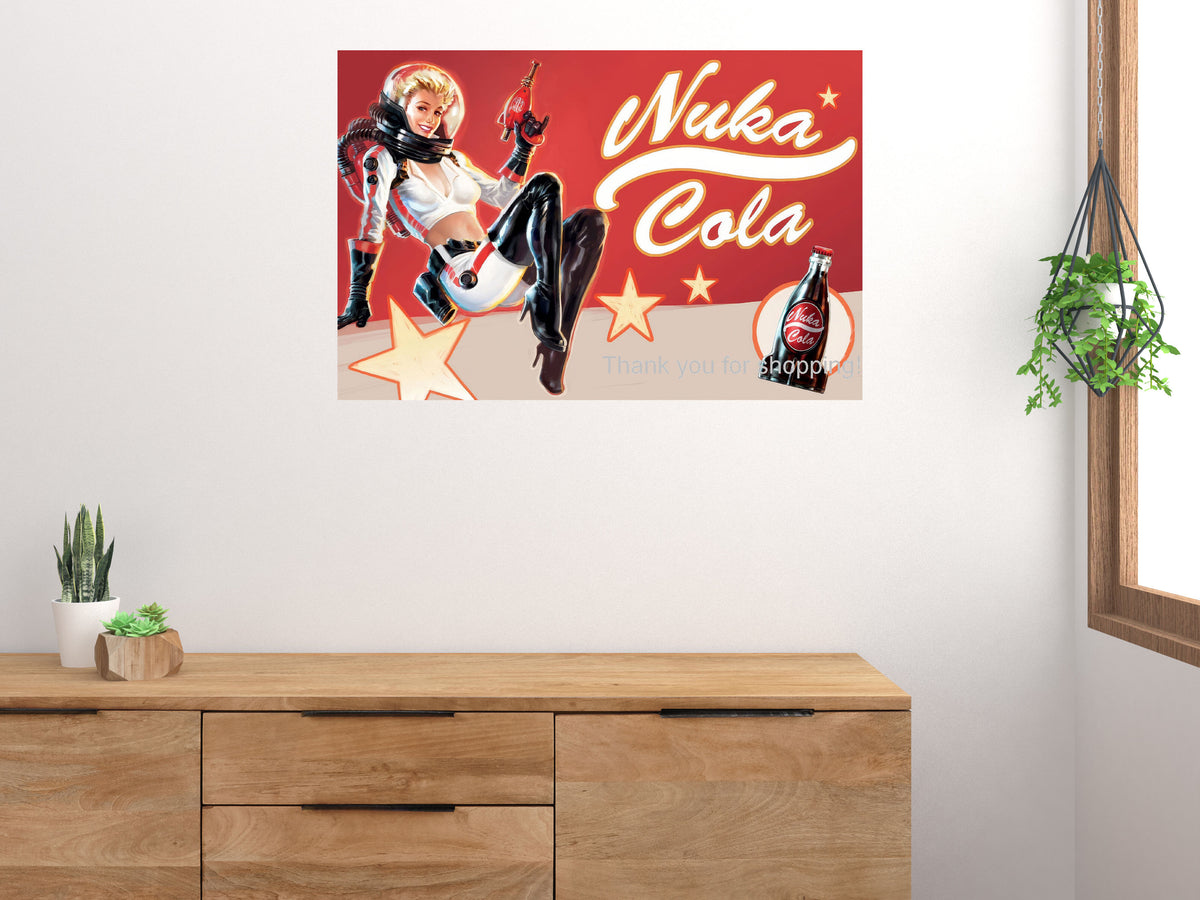 Fallout Nuka Cola  Poster 27x40 27"x40" #5012401 New Vegas The Poster Depot
