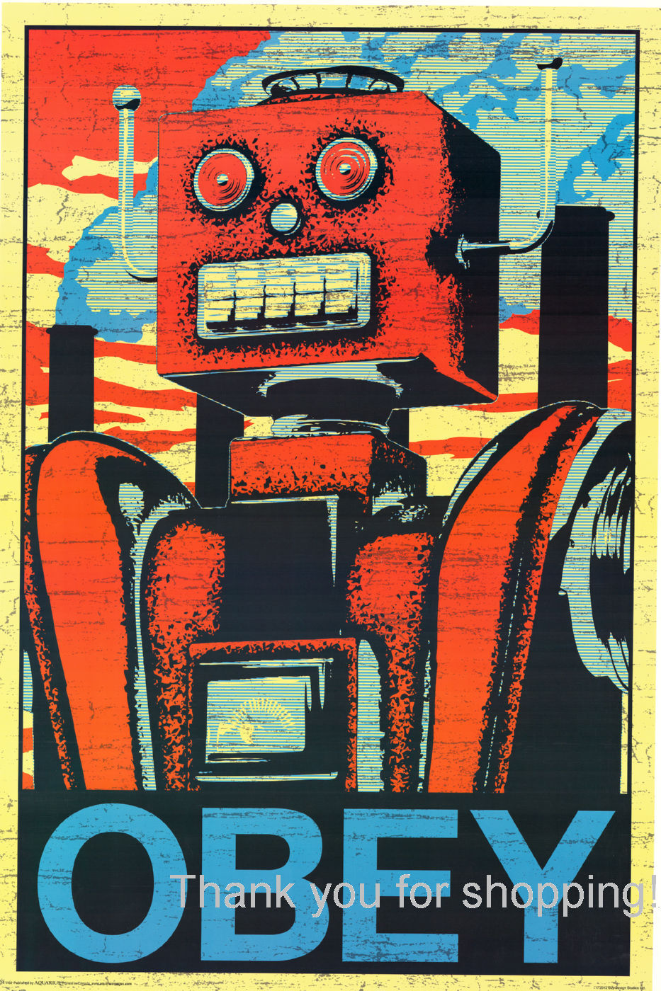 Toy Robot Scary Obey Poster 24x36 | theposterdepot.com The Poster Depot