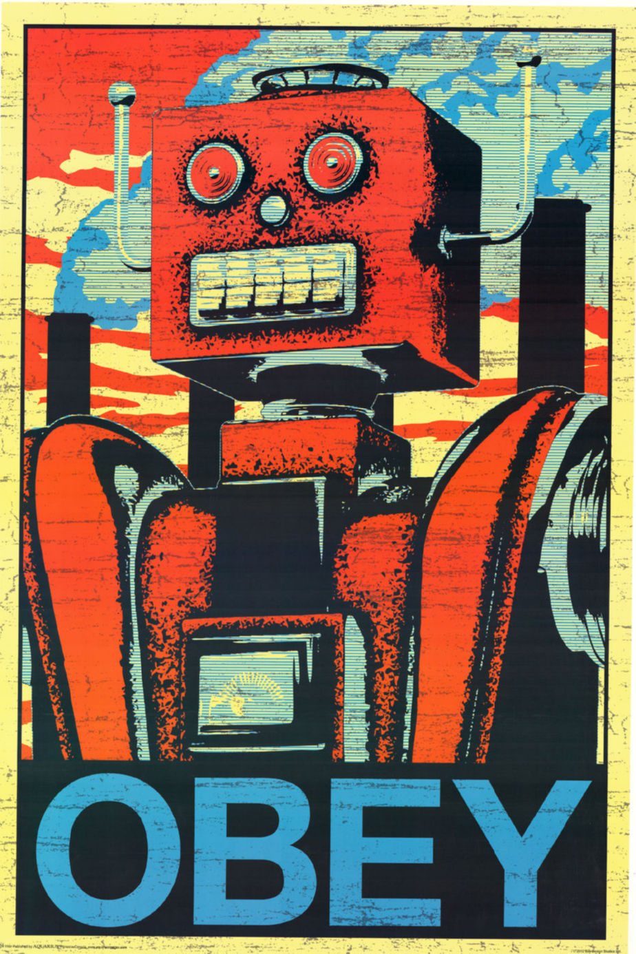 Toy Robot Scary Obey Poster 24x36 | theposterdepot.com The Poster Depot