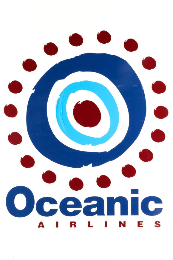 Oceanic Airlines Logo Lost Poster 27